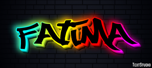 Fatima Text effect