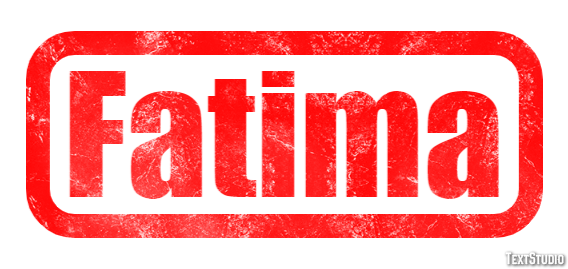 Fatima Text effect
