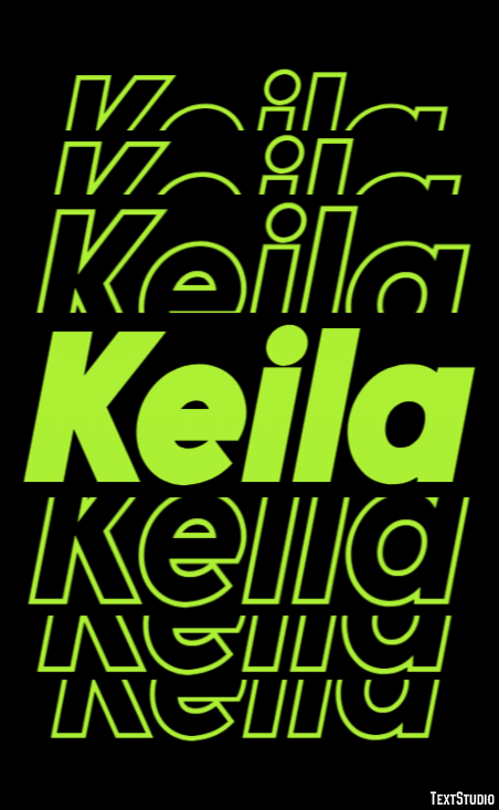Keila Effetto testo