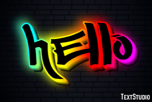 Hello Efecto de Texto