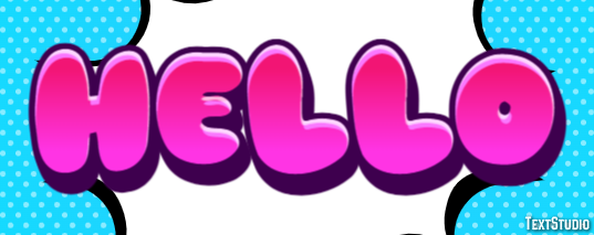 Hello Efecto de Texto