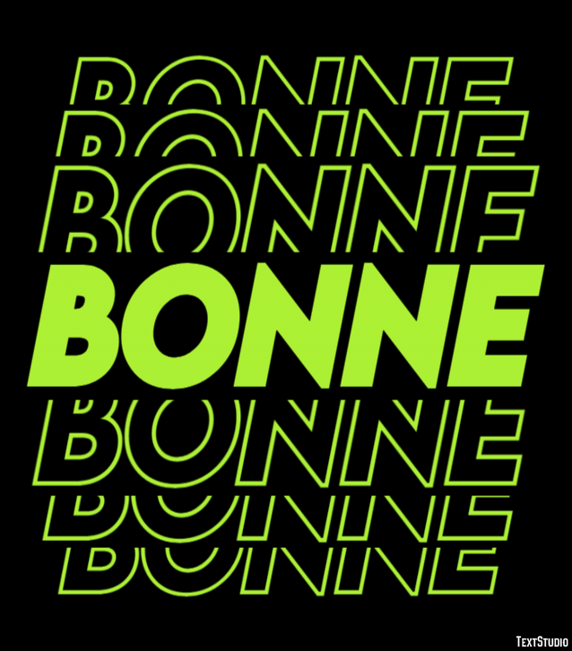 Bonne Texteffekt