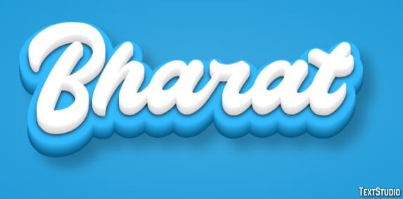 Bharat Text Effect