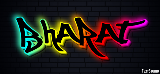 Bharat Text Effect