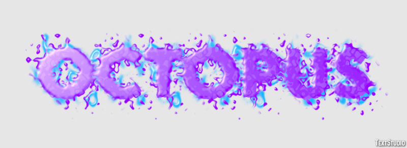 Octopus Text Effect