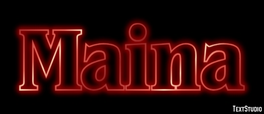 Maina Text Effect