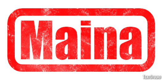 Maina Text effect