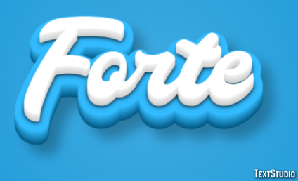 Forte Efeito de texto