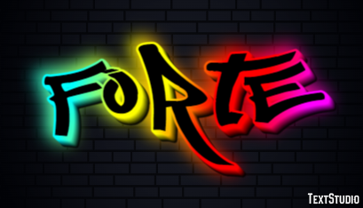 Forte Efeito do texto