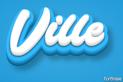 Ville テキスト効果
