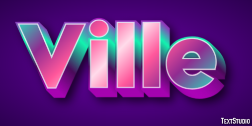Ville テキスト効果