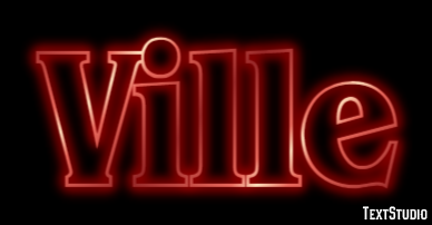 Ville Efecto de Texto