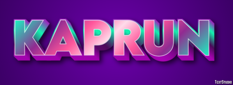 Kaprun Efekt tekstowy