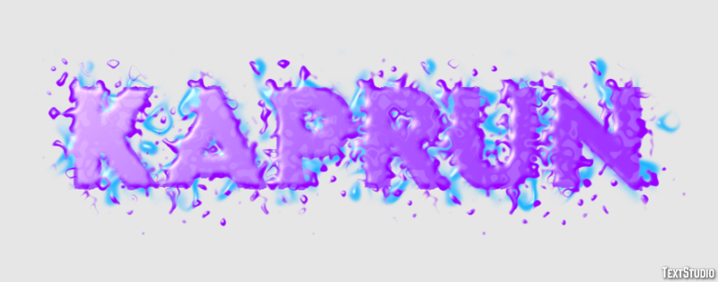 Kaprun Efeito de texto