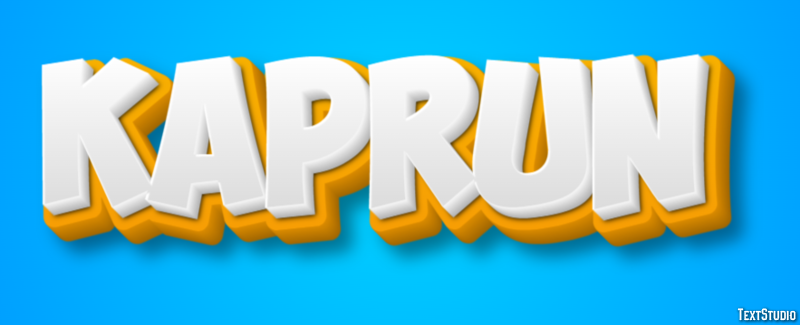 Kaprun Efekt tekstowy