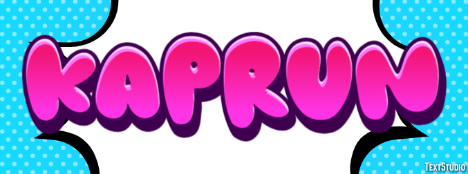 Kaprun Tekst Effect