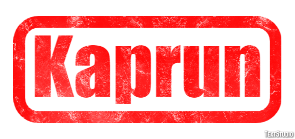 Kaprun Efekt tekstowy