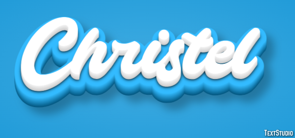 Christel Tekst Effect
