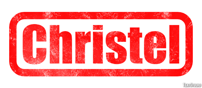 Christel Text Effect