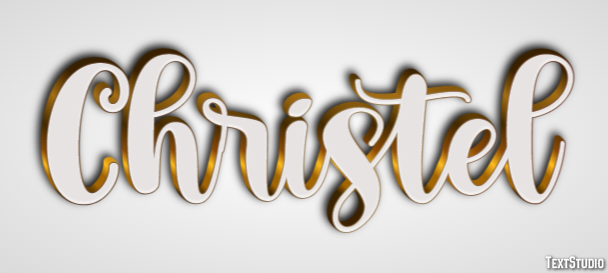 Christel Efecto de Texto