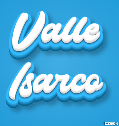 Valle Isarco Efekt tekstowy
