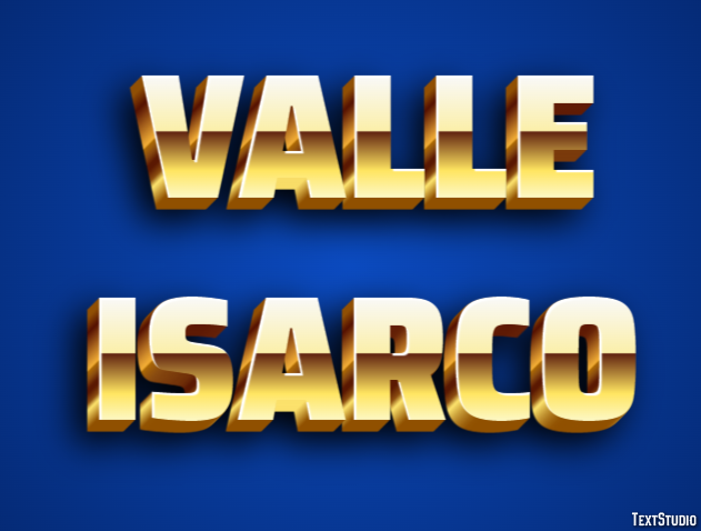 Valle Isarco Efekt tekstowy
