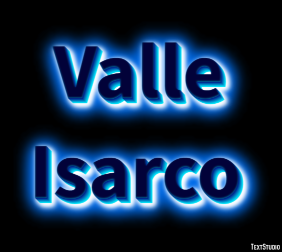 Valle Isarco Efekt tekstowy