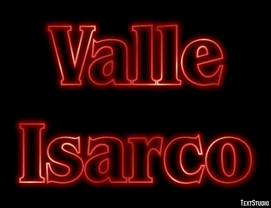 Valle Isarco Efekt tekstowy