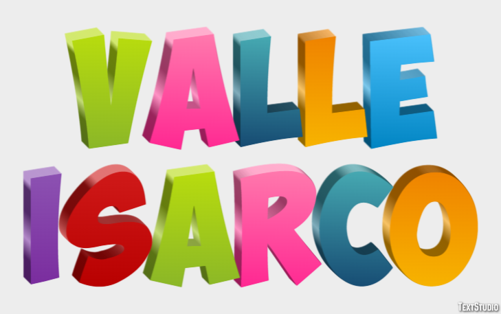 Valle Isarco Tekst Effect