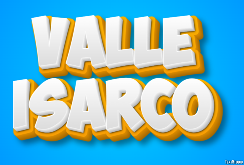 Valle Isarco Efekt tekstowy