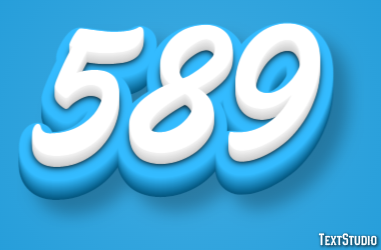 589 Text Effect