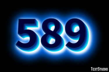 589 Texteffekt