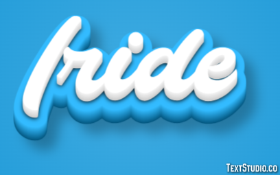 Iride Efecto de Texto