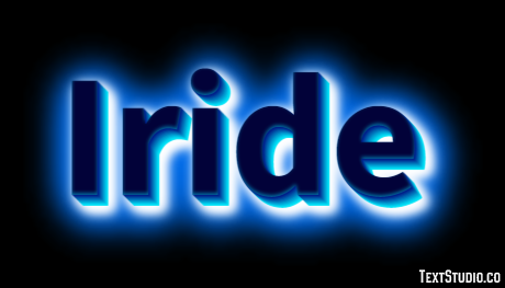 Iride Effet de Texte