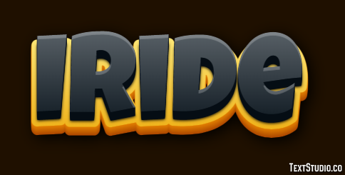Iride Effetto testo