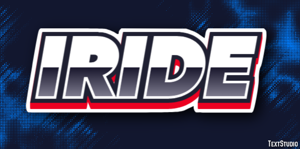 Iride Effetto testo