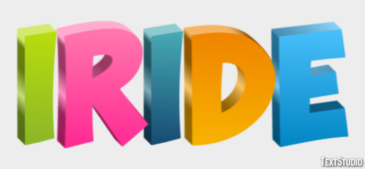 Iride Effetto testo