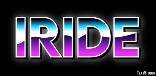 Iride Effetto testo
