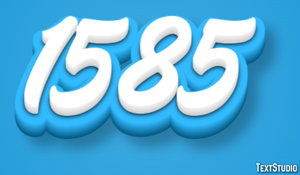 1585 Metin Efekti