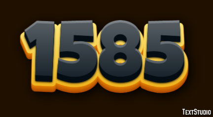 1585 Metin Efekti