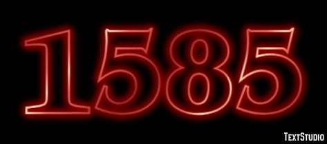 1585 Metin Efekti