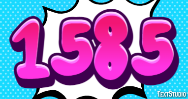1585 Metin Efekti