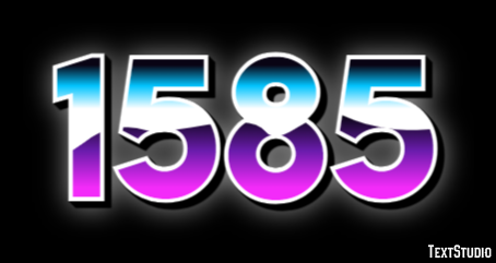 1585 Metin Efekti