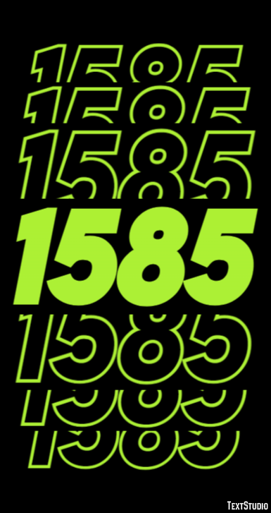 1585 Metin Efekti