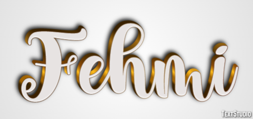 Fehmi Efeito de texto