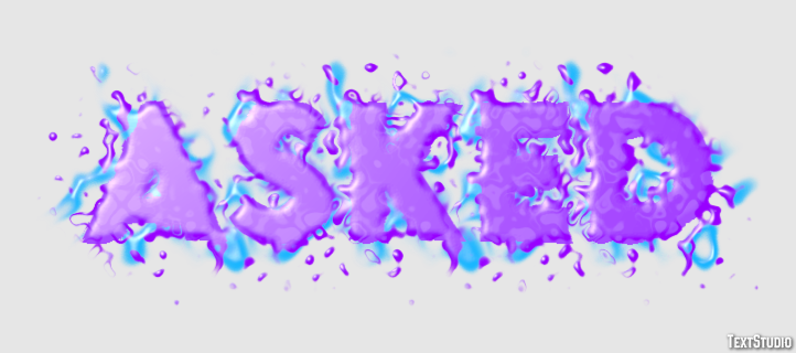 Asked Text Effect