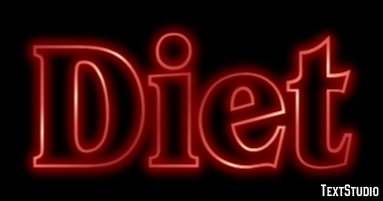 Diet Effet de Texte