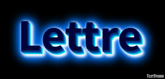 Lettre Effet de Texte