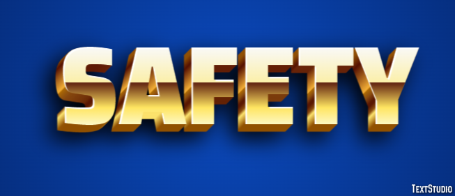 Safety Text Effect