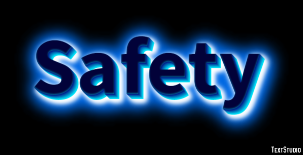 Safety Text Effect